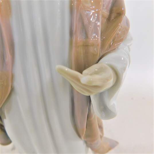 Retired Lladro Jesus The Holy Teacher 5934 Glazed Porcelain 13in. Figurine image number 2