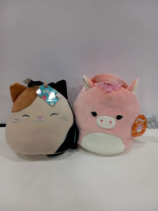 Pair of Squishmallow Plush Character Bags image number 1