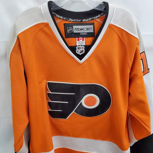 Reebok NHL Philadelphia Flyers 17 Simmonds Jersey Size 48 image number 2