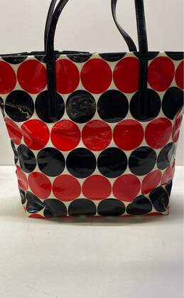 Kate Spade Polka Dot Tote Bag Black, Red, White alternative image