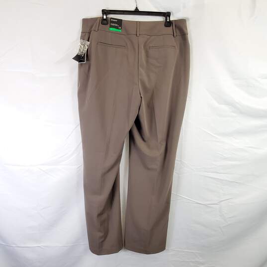 Buy the Alfani Women Taupe Dress Pants NWT sz 14