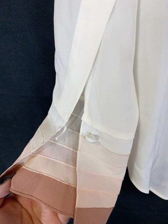 CHLOE Off White Dress Shirt - Size 36 (US XS) image number 3