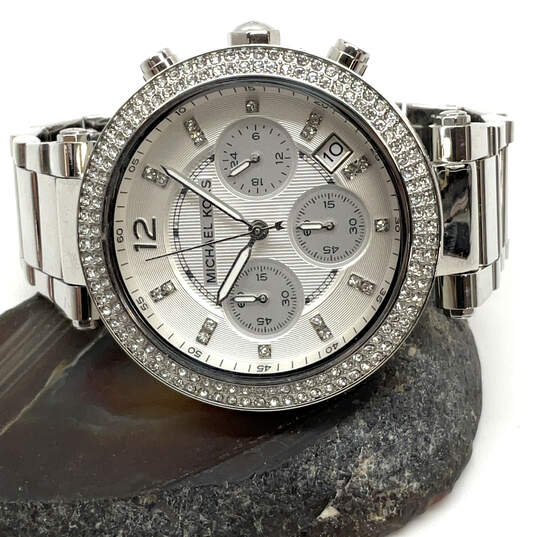 Buy the Designer Michael Kors Dial Quartz Wristwatch | GoodwillFinds
