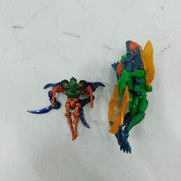 Transformers Beast Wars Loose Figures Predacon Sky Shadow & Transmetal Scarem