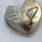 Designer Robert Lee Morris 925 RLM Sterling Silver Heart Stud Earrings image number 4