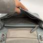 Michael Kors Womens Shoulder Handbag Quilted Leather Light Blue Silver image number 6