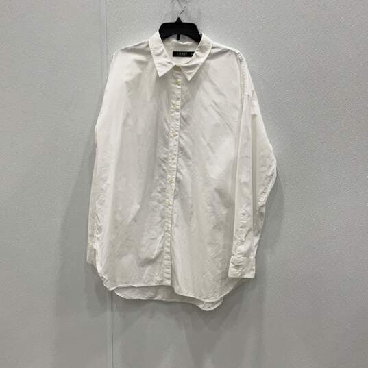 Lauren Ralph Lauren Mens White Spread Collar Long Sleeve Button-Up Shirt Sz XXL image number 1