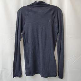 The North Face Dark Gray 3/4 Zip Light Sweatshirt Womens' Sz S alternative image