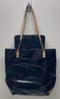 Michael Kors Patent Monogram Signature Tote And Wallet Black image number 2