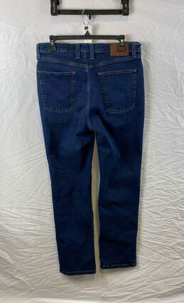 L.L. Bean Mens Blue Beanflex Classic Fit Denim Straight Leg Jeans Size 33X30 alternative image