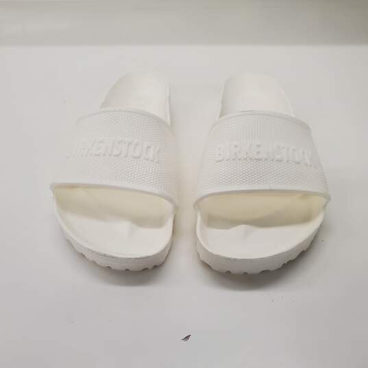 Birkenstock Barbados EVA White Rubber Slide Sandals Size 6 Men's/8 Women's image number 1