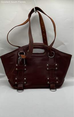 Saddleback Womens Brown Shoulder Bag