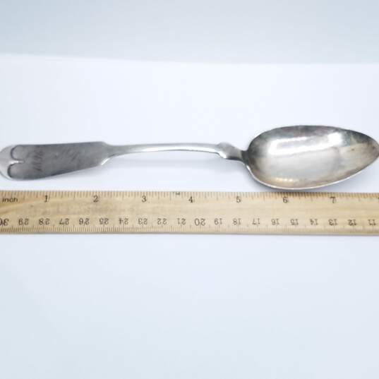 Sterling Silver Engraved Serving Spoon 40.0g image number 5