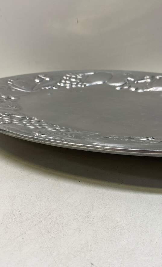 The Wilton Company 20 inch Tableware Armetale Pewter Serving Platter/Dish image number 3