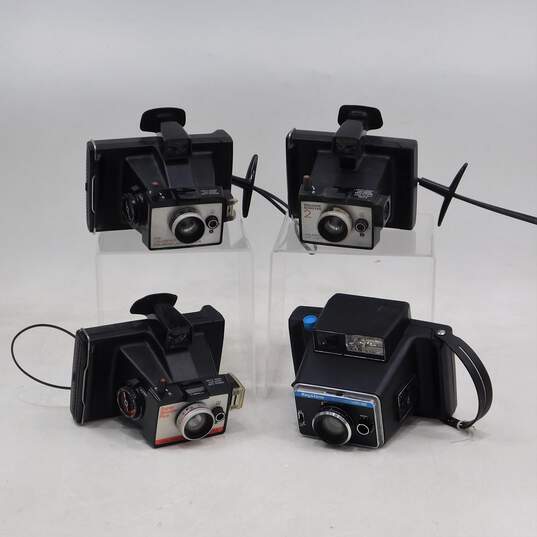 Lot of 4 Instant Cameras  Polaroid And  Keystone image number 1