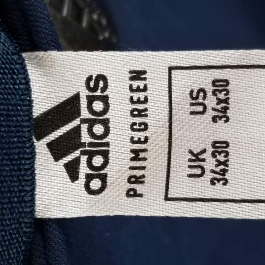 Adidas Men Navy Blue Pants 34X30 NWT image number 4