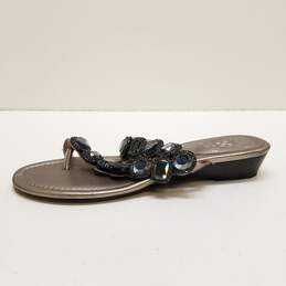 Vince Camuto Embellished Sandals Pewter 7 alternative image