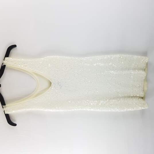 BCBGMaxazria Women Sequin Sleeveless Dress with slip XS NWT image number 2