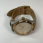 Designer Fossil BQ1566 Two-Tone Leather Strap Chronograph Analog Wristwatch image number 2