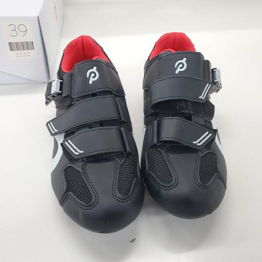 Peloton Black Cycling Shoes Size 39 image number 2