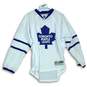 Reebok NHL Toronto Maple Leafs White Blue Mens Jersey #2 Shenn Size S image number 1