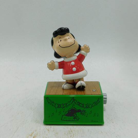 Hallmark Peanuts Christmas Dance Party Music Motion Band Holiday Decor Set of 5 image number 5