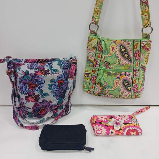 Vera Bradley Crossbody Bags & Wallets Assorted 4pc Lot image number 4