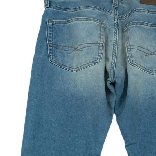 Skov sjækel timeren Buy the Mens S37 Blue Denim Medium Wash Slim Fit Stretch Straight Jeans  Size 29x30 | GoodwillFinds