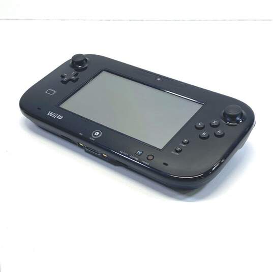 Nintendo Wii U Gamepad Only- Black image number 1