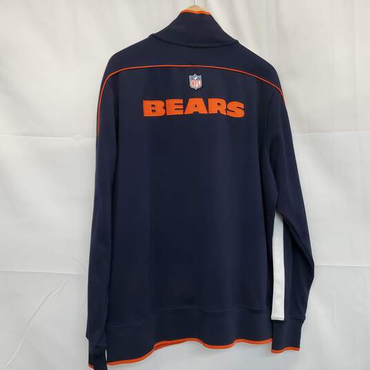 CHICAGO BEARS NIKE ONFIELD APPAREL FULL ZIP JACKET MEN'S XXL image number 2