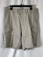 Polo Ralph Lauren Mens Beige Cotton Pockets Flat Front Cargo Pants Size 38 image number 1