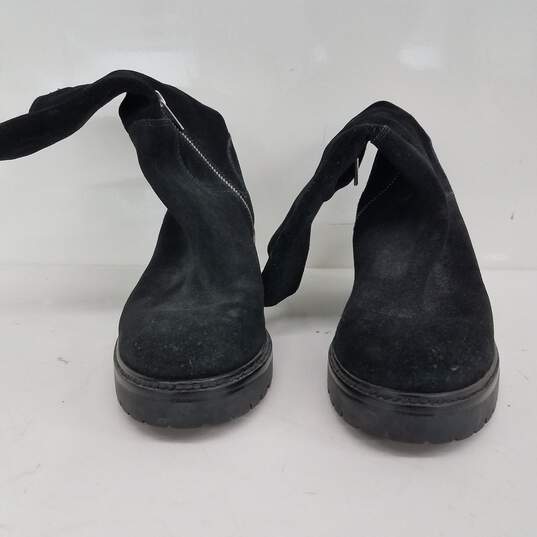 Michael Kors Black Suede Booties Size 9M image number 3