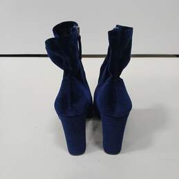 Women’s Steve Madden Velvet Ankle Boots Sz 5.5M alternative image