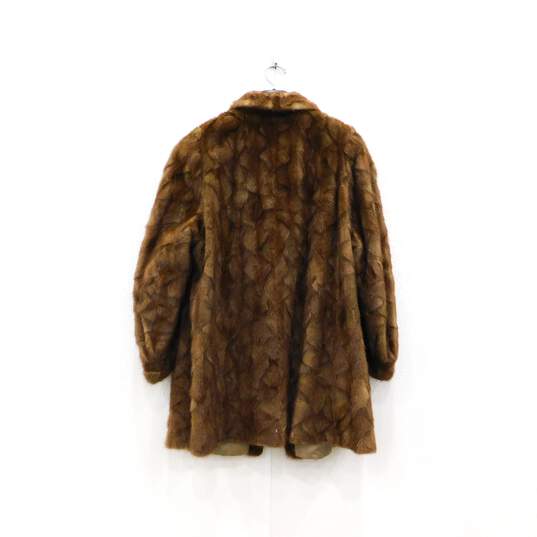 Gucci Mink Fur Coat in Brown