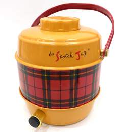 The Skotch Jug 2 Gallon Plaid Hot or Cold Beverage Dispenser
