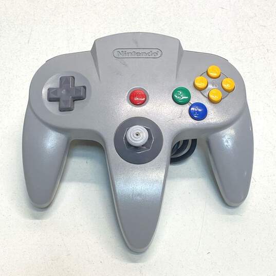 Nintendo 64 Wired Controller NUS-005 - Gray image number 1