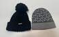 Michael Kors Multi Assorted Bundle Set Of 2 Beanie Hats One Size image number 1