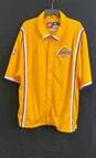 Nike Los Angeles Lakers Yellow Polo Shirt - Size XL image number 1