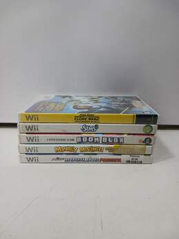 Lot of 5 Wii Games