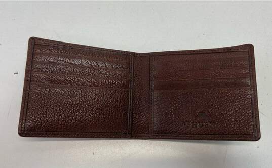 Ghurka Brown Leather Men's Bifold Card Wallet image number 5