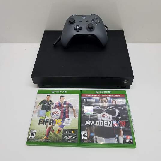 Microsoft Xbox One X 1TB Console Bundle with Games & Controller image number 1
