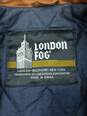 Vintage London Fog Men's Tan Leather Jacket Thermolite Size XL Reg image number 4