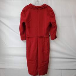 Tahari Arthur S. Levine Women's Red Maxi Dress Size 10 alternative image