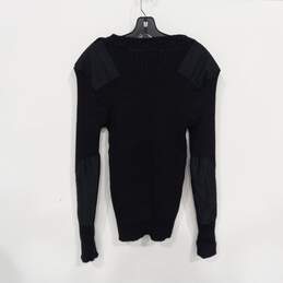 VTG Citadel Men's Black Wool Military Sweater Made in England Size 42 alternative image