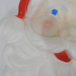 VTG Union Products Santa Claus Head 22in. Giant Face Lighted Christmas Blow Mold alternative image