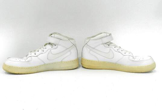 Nike Air Force 1 Mid '07 White Men's Shoe Size 13 image number 6