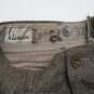 VTG 1952 Brown Klimax Military Wool Cargo Pants Waist 27 image number 3