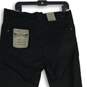 NWT Alexander Julian Colours Mens Black Dark Wash Straight Leg Jeans Size 34X32 image number 4