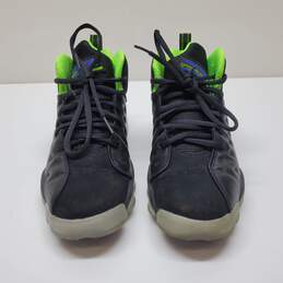 Jordan Jump Man Team ll Black Green Youth 6.5Y Sneaker 861435-012 alternative image