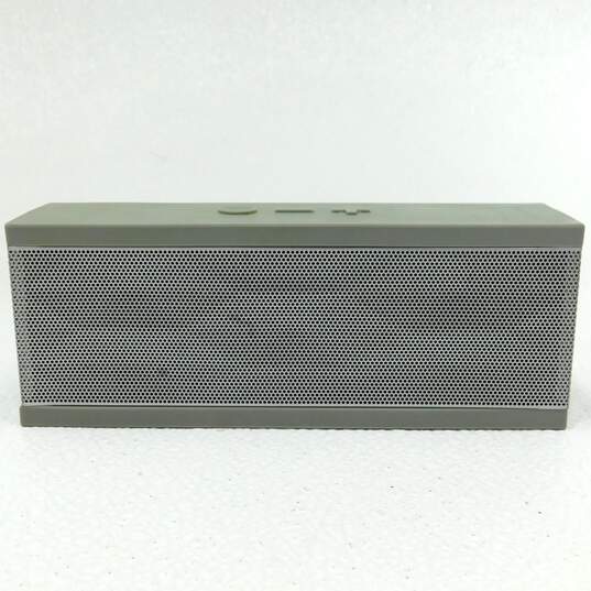 Jawbone Brand Jambox Mini Model Gray Portable Bluetooth Speaker w/ Accessories image number 2